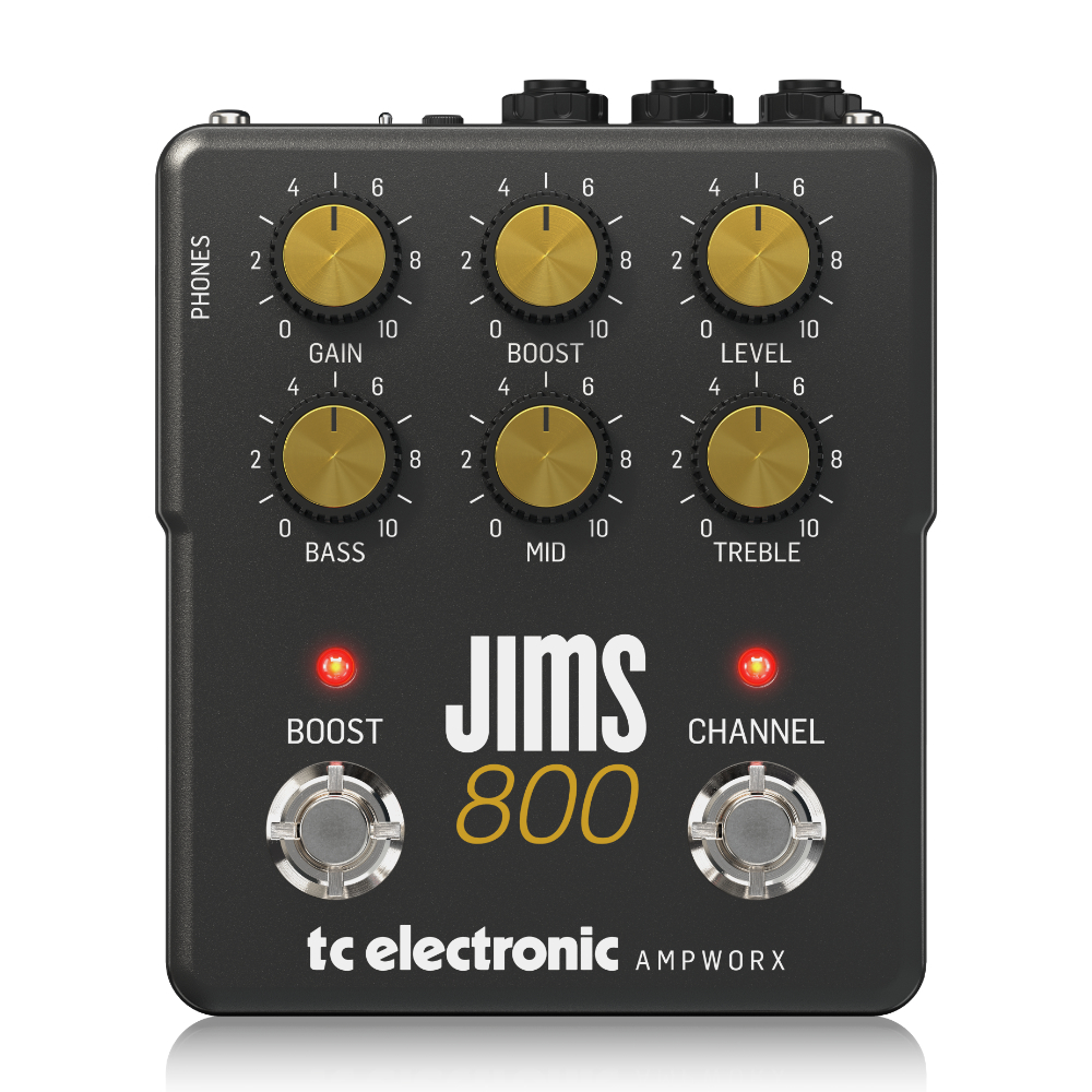 tc electronic JIMS 800 PREAMP プリアンプ ディストーション ギター