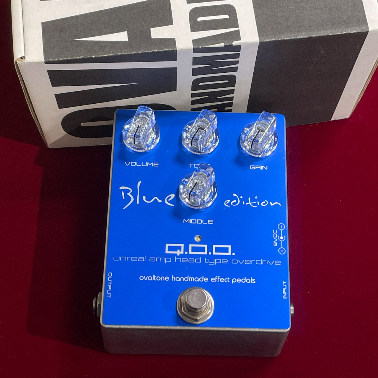 Ovaltone Q.O.O. Blue edition 【中古・値下げしました】【箱取説付