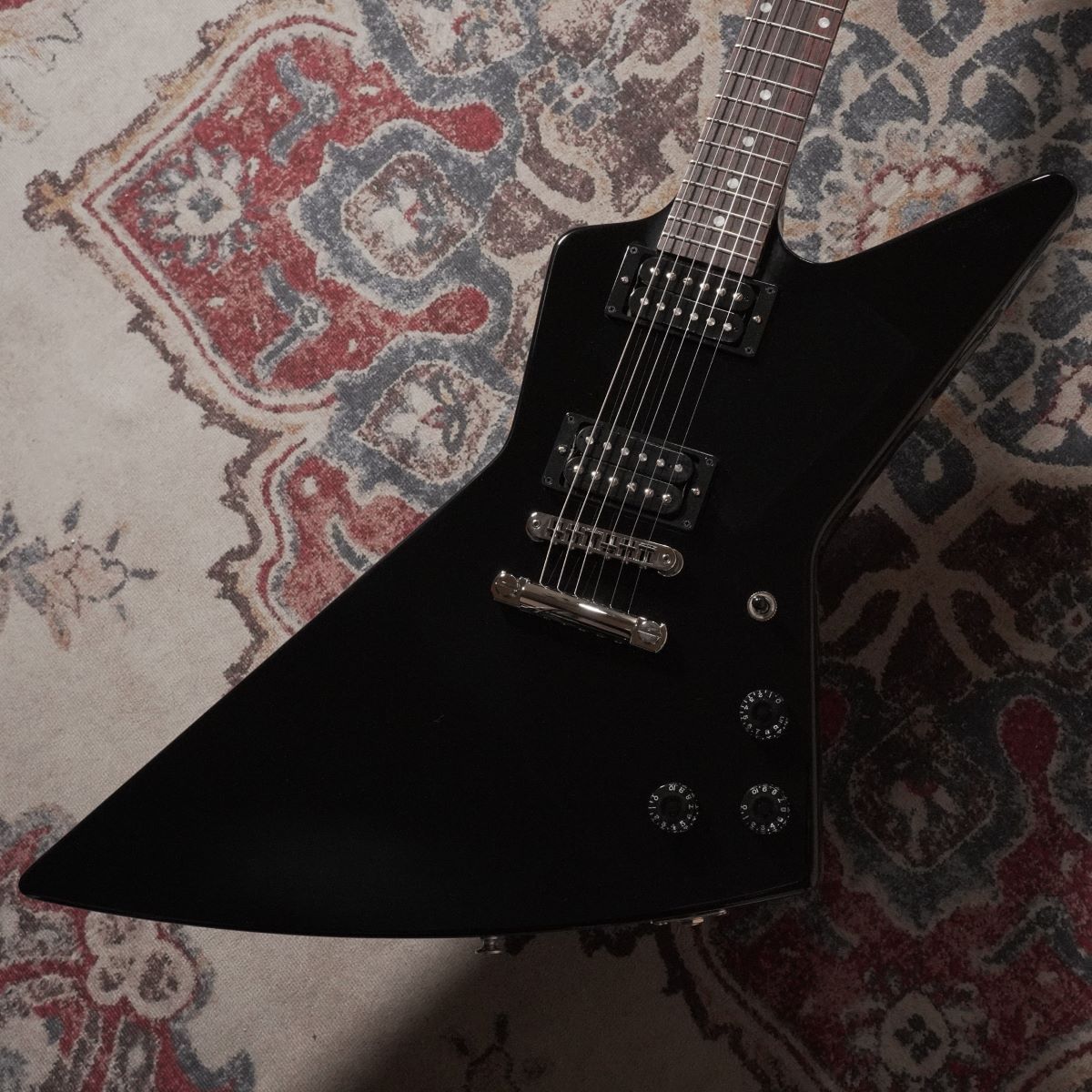 Gibson Explorer ハードケース ブラックパイソン エクスプローラー楽器