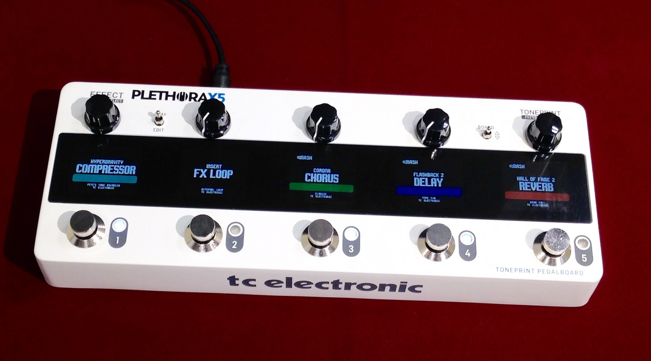 tc electronic PLETHORA X5 正規輸入品9Vアダプター付（新品⁄送料無料）楽器検索デジマート