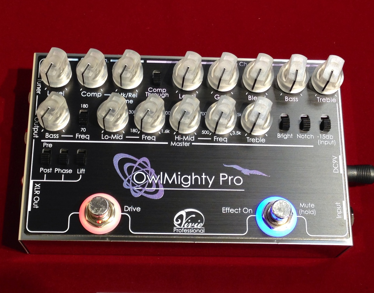 Vivie OwlMightyPro 【ベースプリアンプ】（新品/送料無料）【楽器検索デジマート】