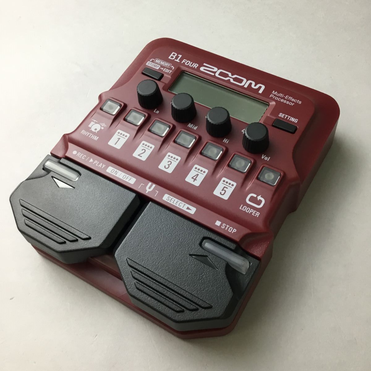 ZOOM B1 FOUR Multi-Effects Processor ベース用マルチエフェクター