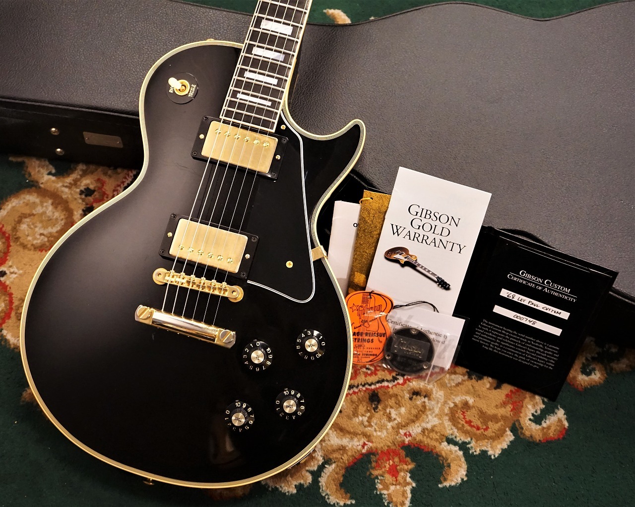 Gibson Custom Shop 【2020年USED】1968 Les Paul Custom Ebony