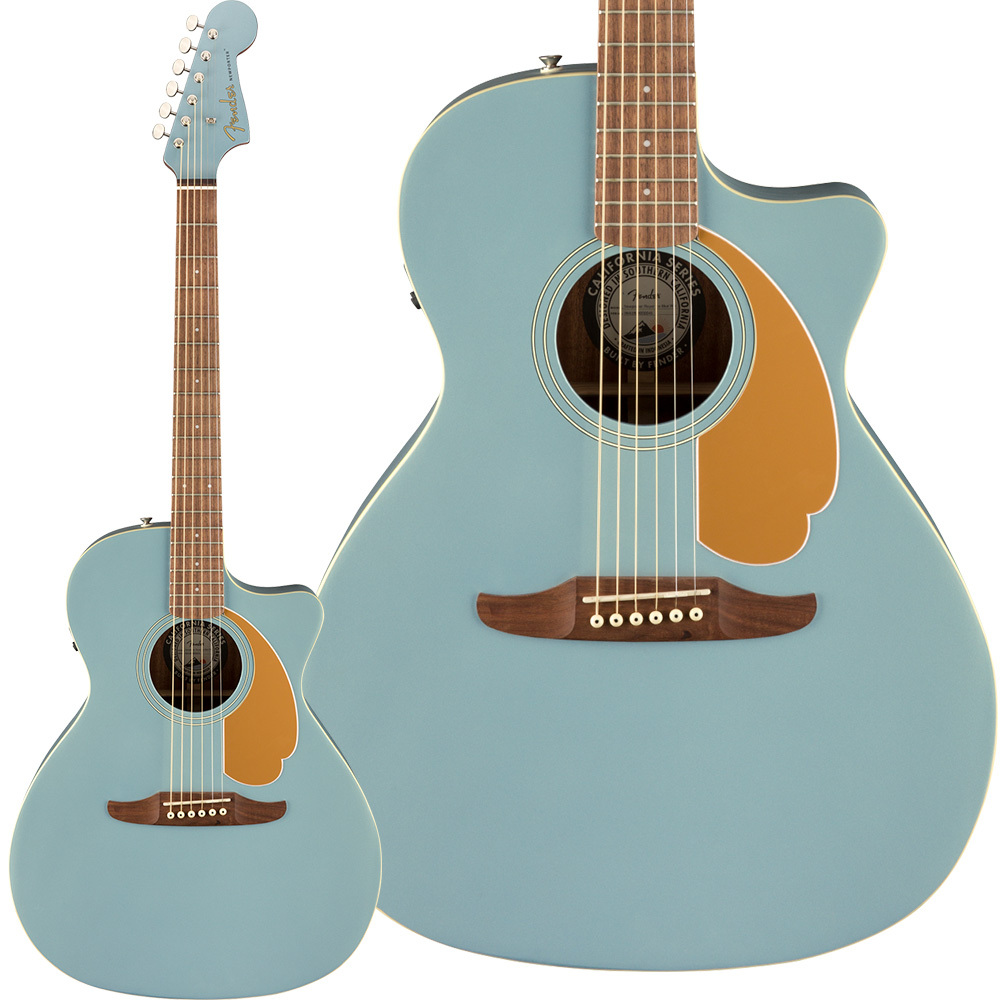 Fender Newporter Player Ice Blue Satin アコースティックギター