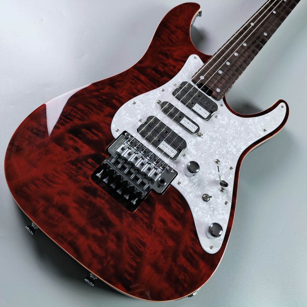 SCHECTER SD-2-24-AL/R RED エレキギター（新品/送料無料）【楽器検索