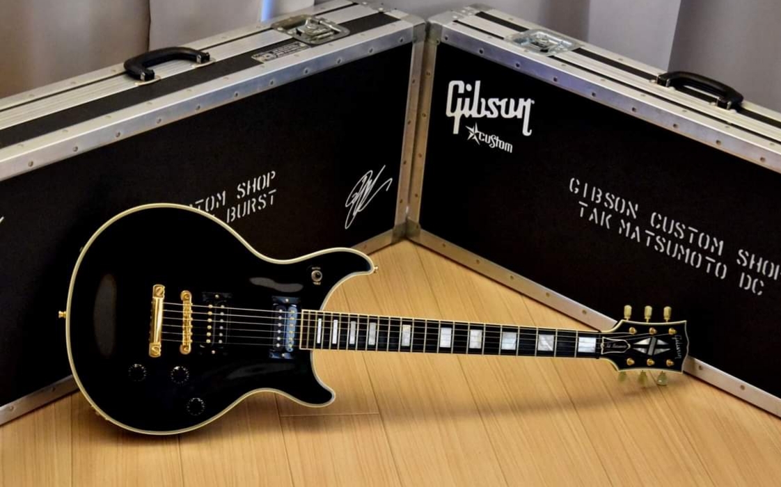 Gibson Custom Shop Tak Matsumoto DC Custom Ebony 2nd Edition ...