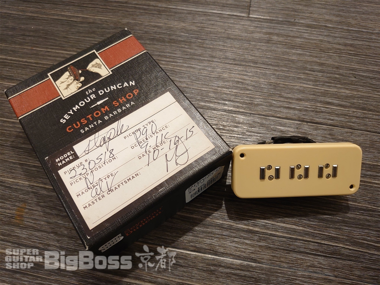 Seymour Duncan P-90 Staple Repro アルニコV - ギター