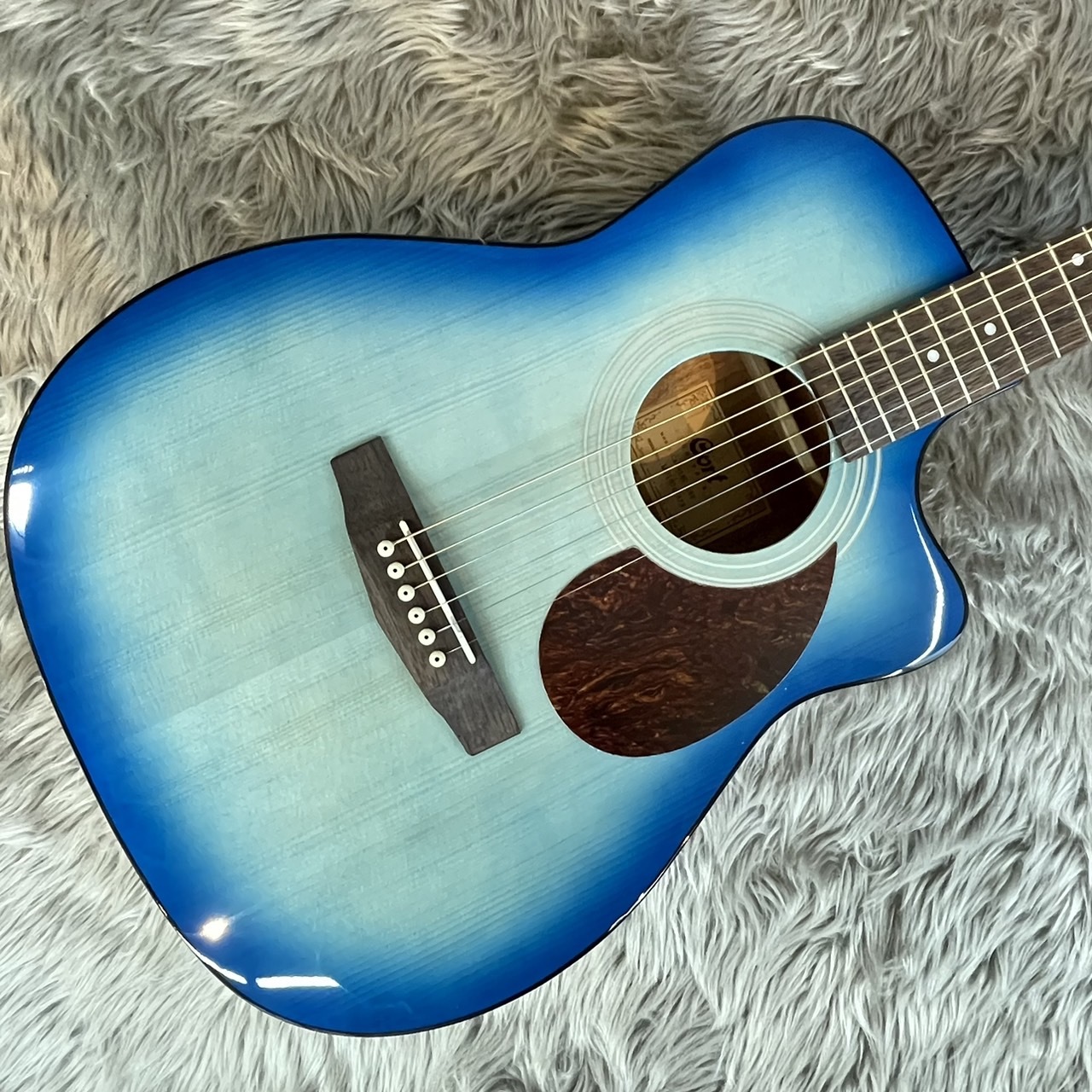 Cort CAG-1FC Earth Blue エレアコ アコースティックギター 青 ブルー