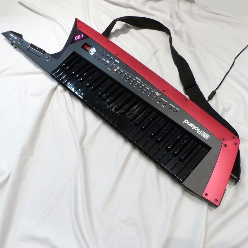 取寄品 Roland Roland AX-Edge Keytar white 美品 AX-Edge メーカー