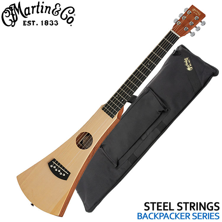 Martin トラベルギター Backpacker Steel String GBPC マーチンバック