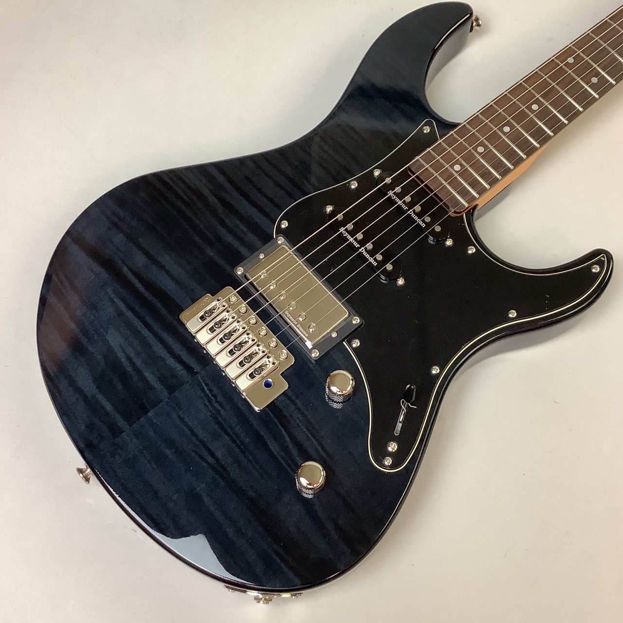 半額YAMAHA PACIFICA612VIIFM TBL 黒 エレキギター初心者14点セット