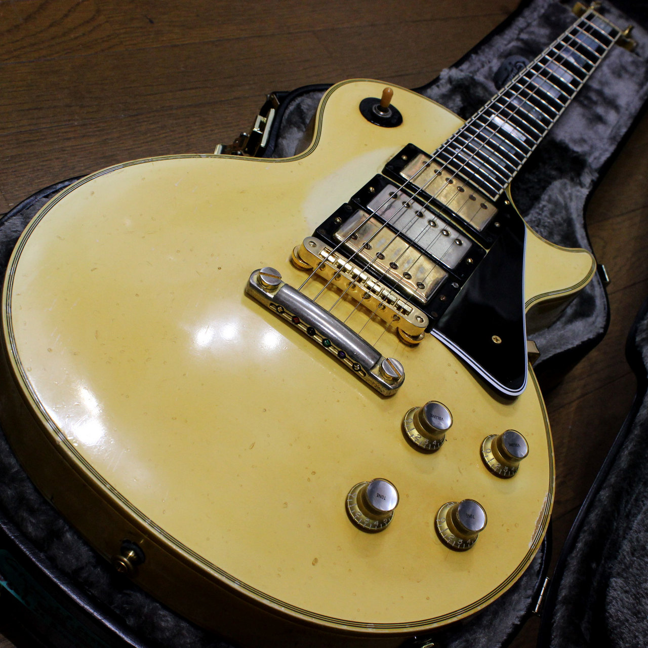 Gibson Les Paul Custom MOD レスポール カスタム 白 1989年製です