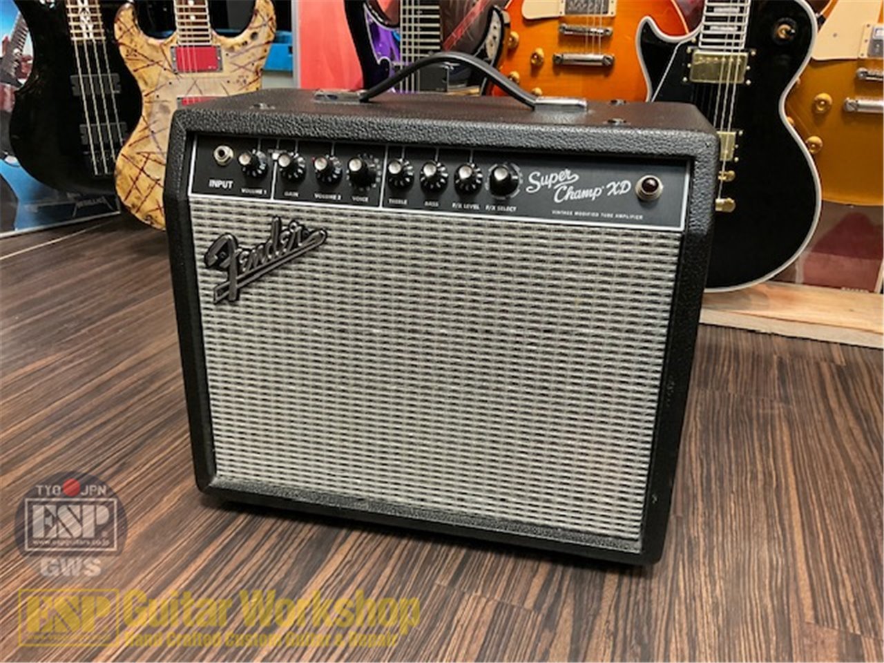 Fender Champion 100 ギターアンプ フットスイッチ付き