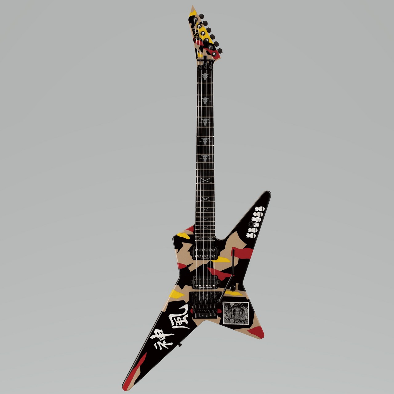 純正割EDWARDS by ESP/ANCHANG STAR E-AS-105SM ランダムスター SEX MACHINEGUNSセックス・マシンガンズ・アンチャンRandom Star/Floyd Rose ESP