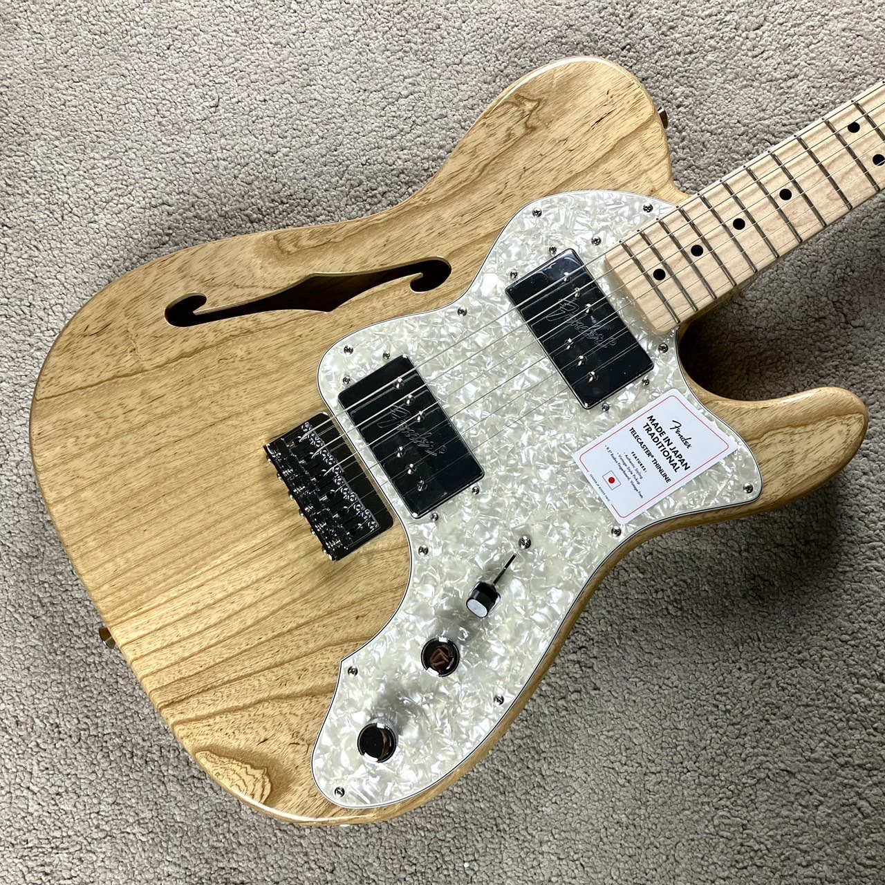 Fender Made in Japan Traditional 70s Telecaster Thinline -Natural
