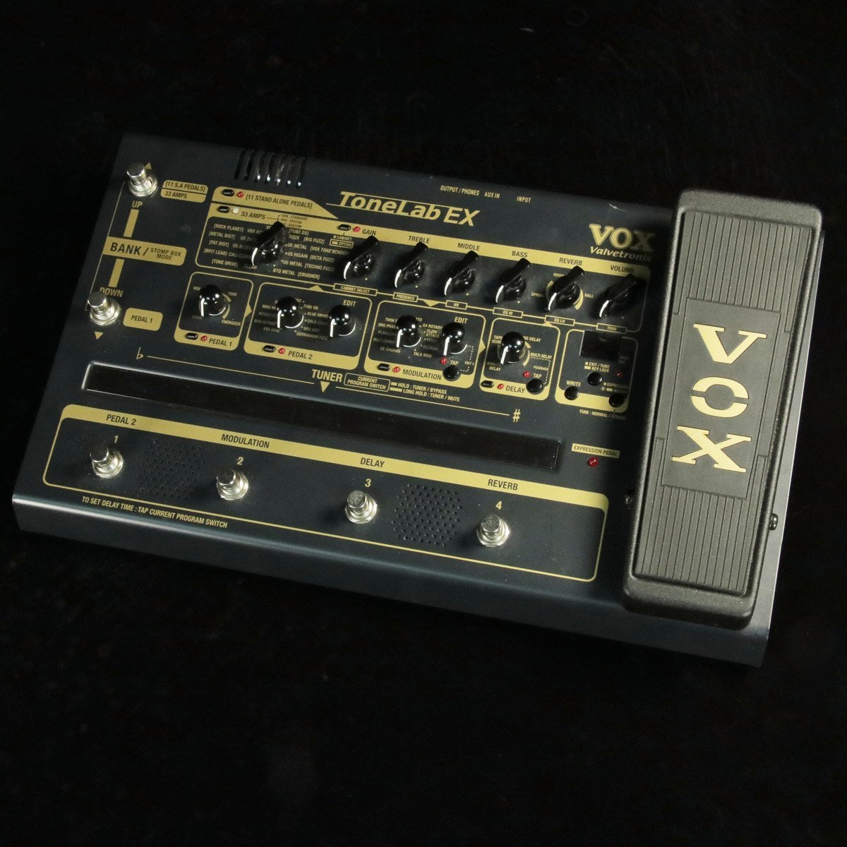 激安の VOX Tonelad EX VOX 動作確認済 ギターマルチエフェクター・他