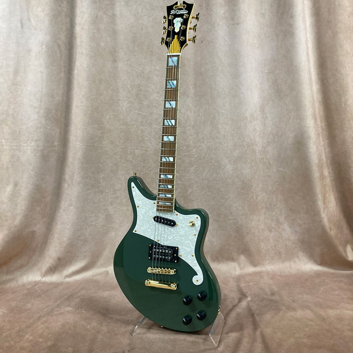 D'Angelico Deluxe Bedford, Hunter Green（B級特価/送料無料）【楽器