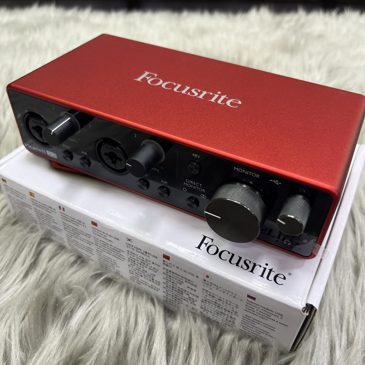 Focusrite (フォーカスライト)Scarlett 2i2 3rd Gen【現物写真】（新品