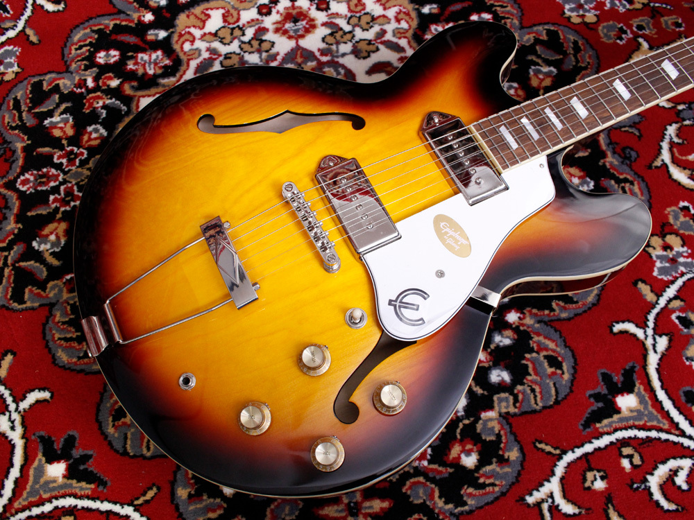 Epiphone Casino Vintage Sunburst エレキギター フルアコ カジノ