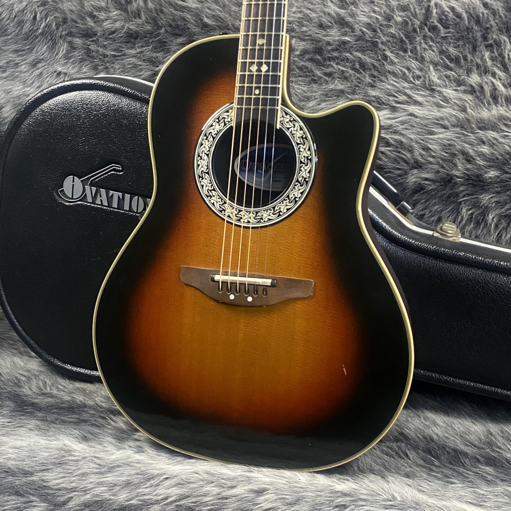 1989 Ovation Legend 1867 W Case plays great 海外 即決