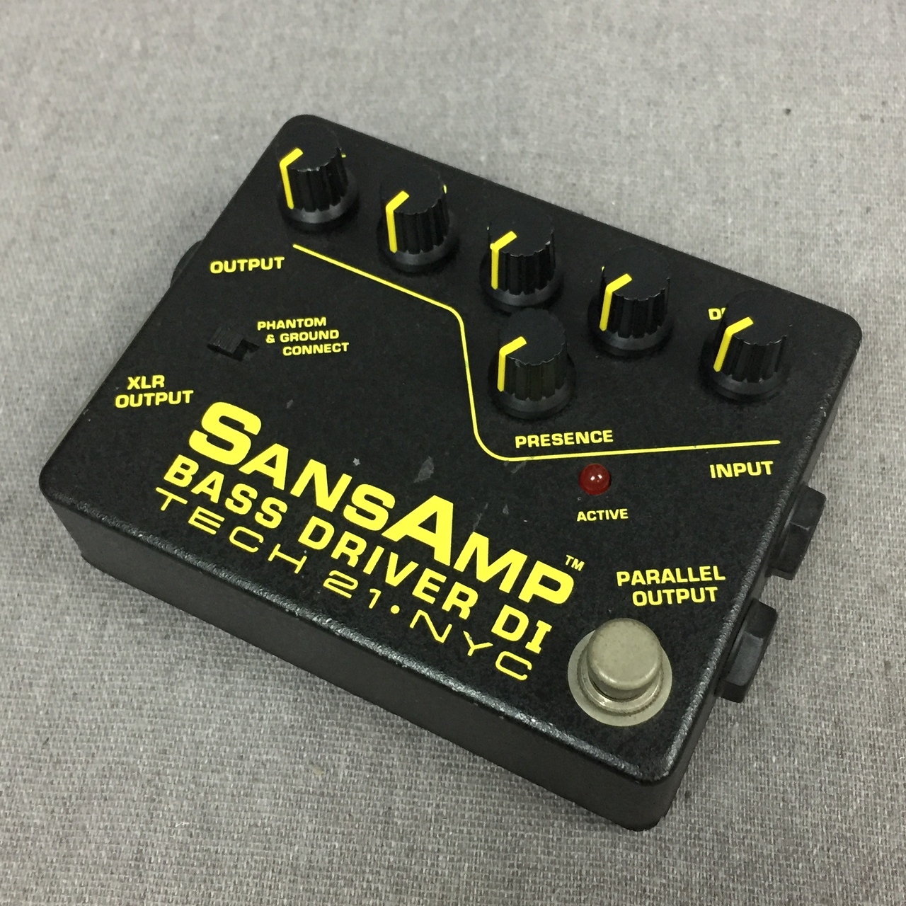 TECH21 SANSAMP BASS DRIVER DI 初期型（中古）【楽器検索デジマート】