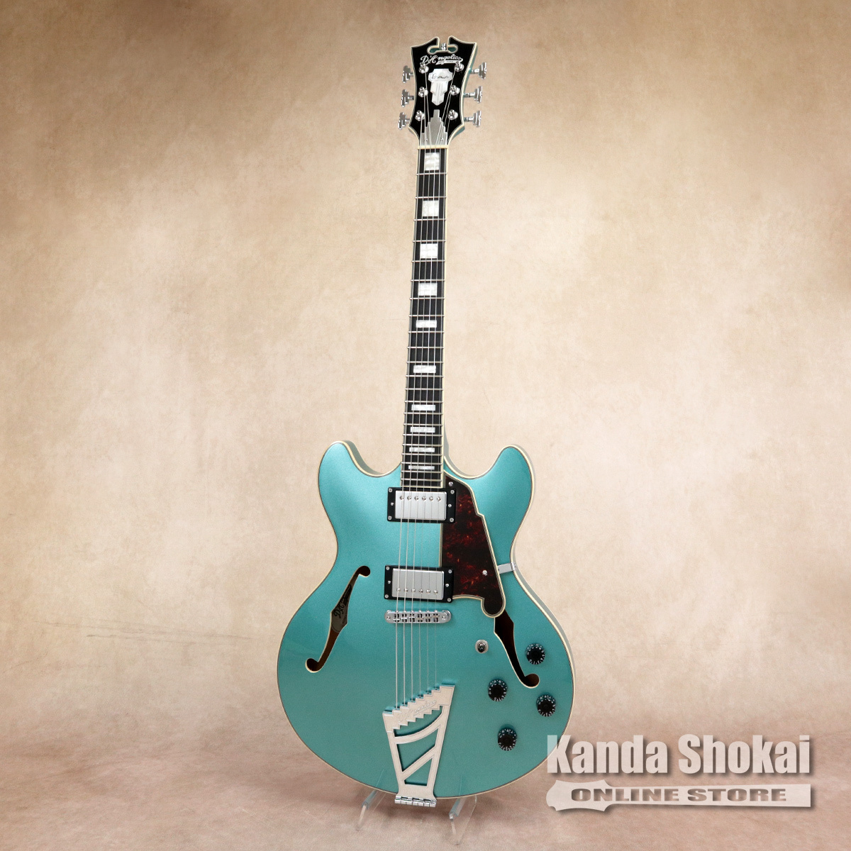 D'Angelico Premier DC Stairstep, Ocean Turquoise（新品/送料無料
