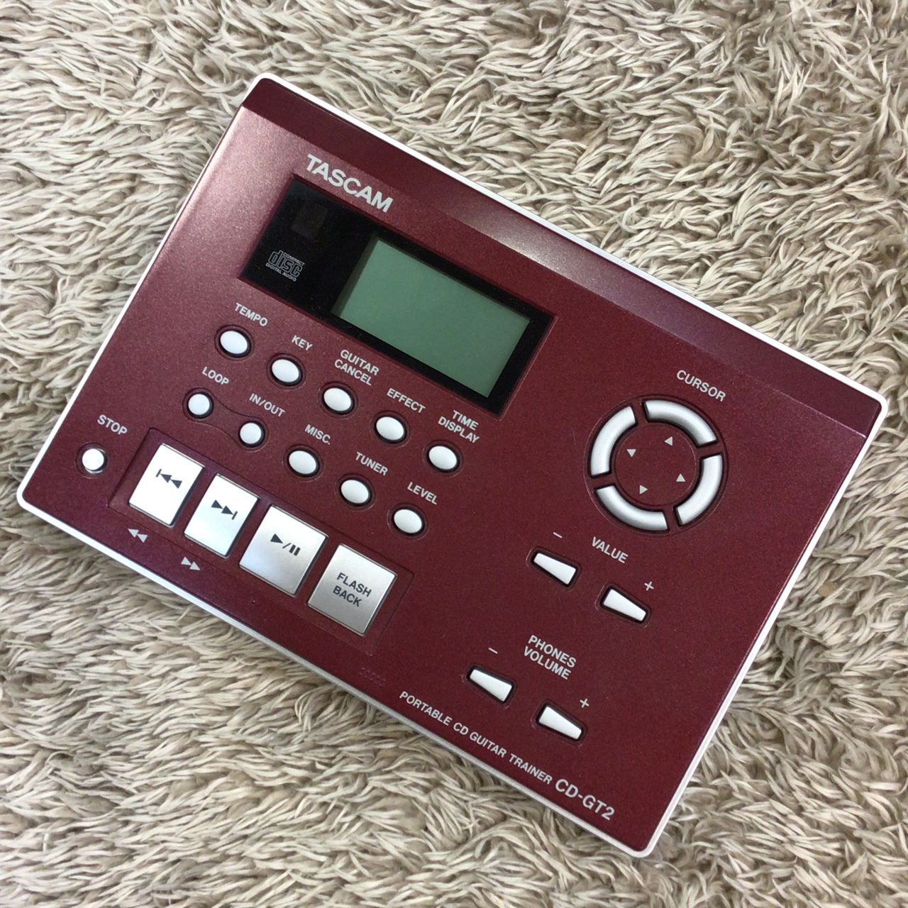 TASCAM CD-GT2 ギタートレーナー-connectedremag.com