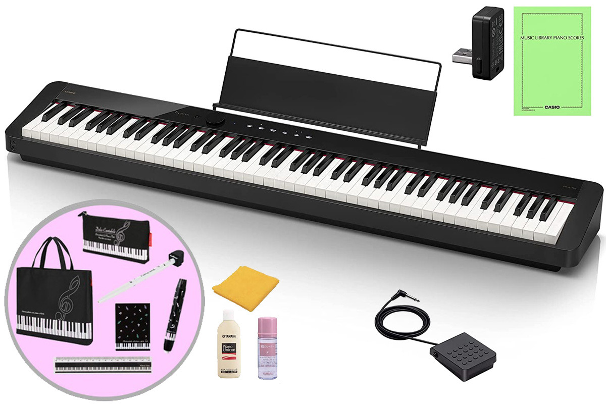 Casio PX-S1100BK (ブラック) デジタルピアノ【WEBSHOP】（新品/送料