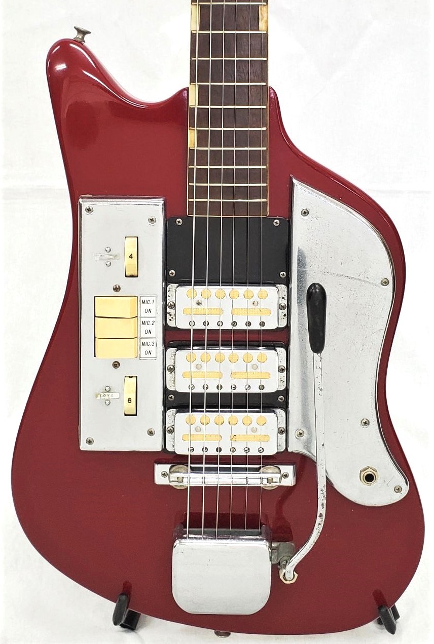 レア品！ Japan Vintage】TEISCO SS-3L ビザールギター-