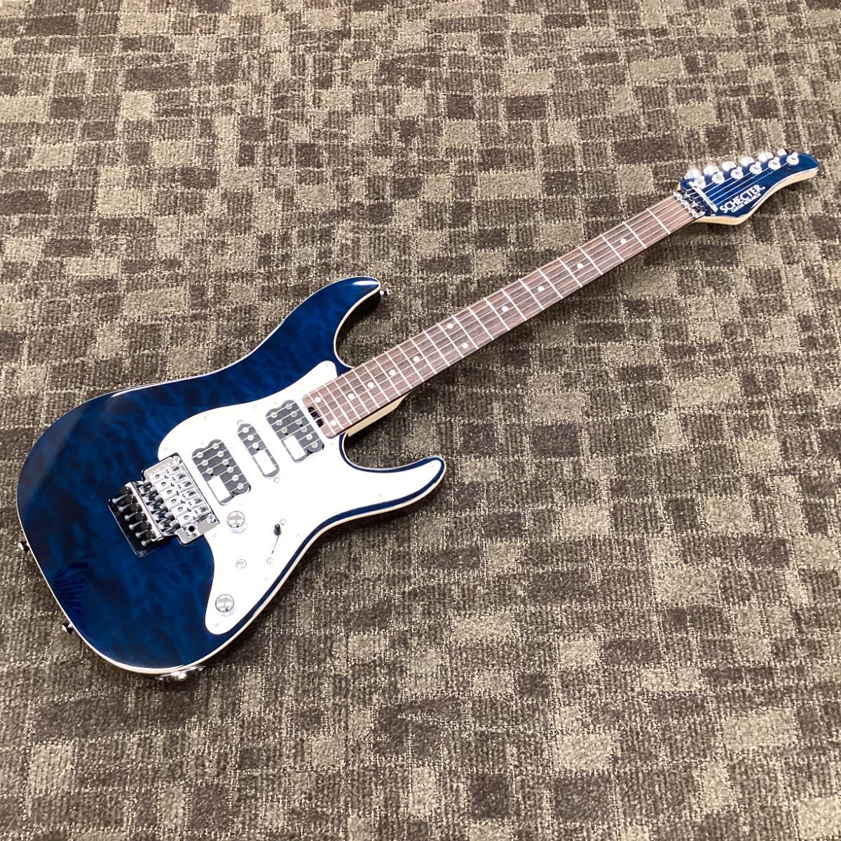 札幌 SCHECTER/シェクター SD-2-24-AS シースルー ブルー フロイド