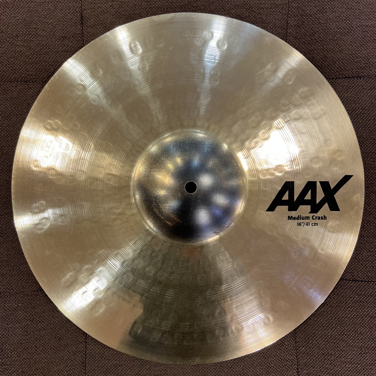 SABIAN AAX Medium Crash 16 Brilliant [AAX-16MC-B]-