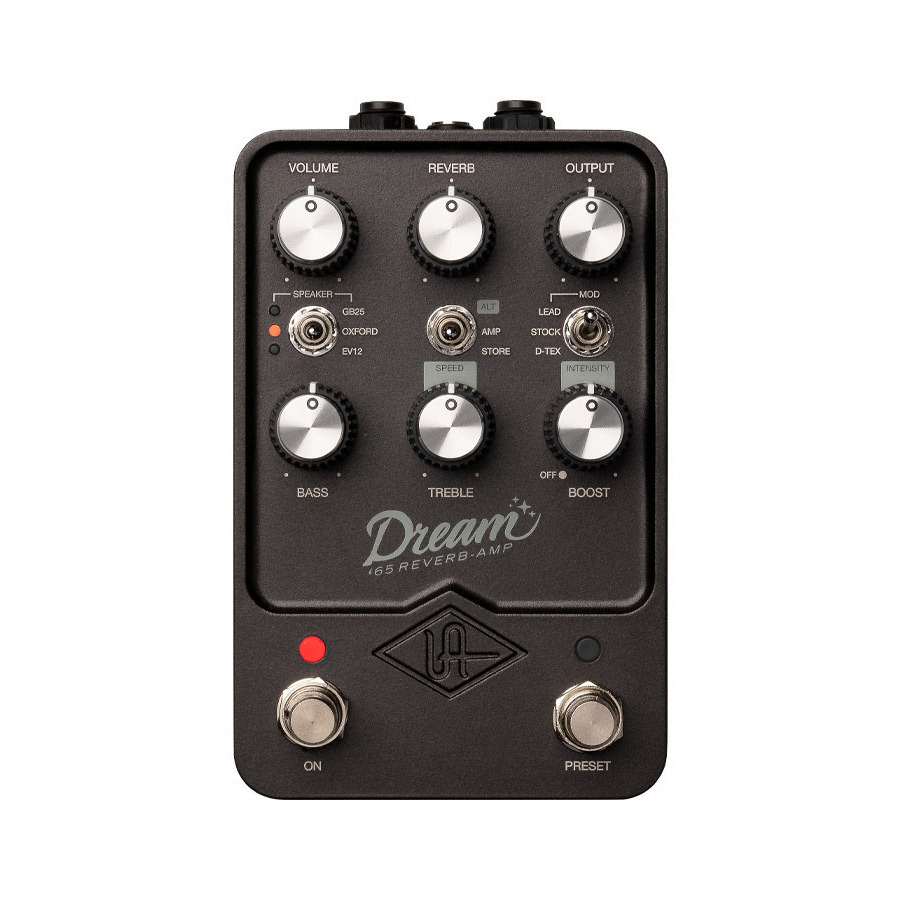 Universal Audio UAFX Dream '65 Reverb Amplifier コンパクト