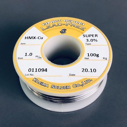 小島半田製造所 HMX-Cu 1.0φ-100g/巻（新品）【楽器検索デジマート】