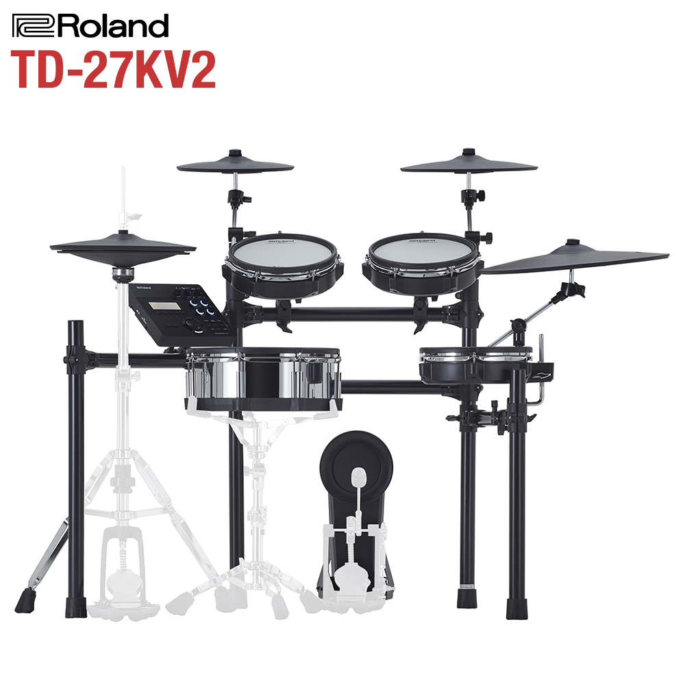 Roland TD-27KV2 + MDS-STD2 電子ドラム セット（新品/送料無料