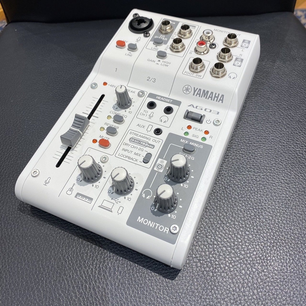 YAMAHA AG03 MK2 White（ホワイト） - レコーディング/PA機器