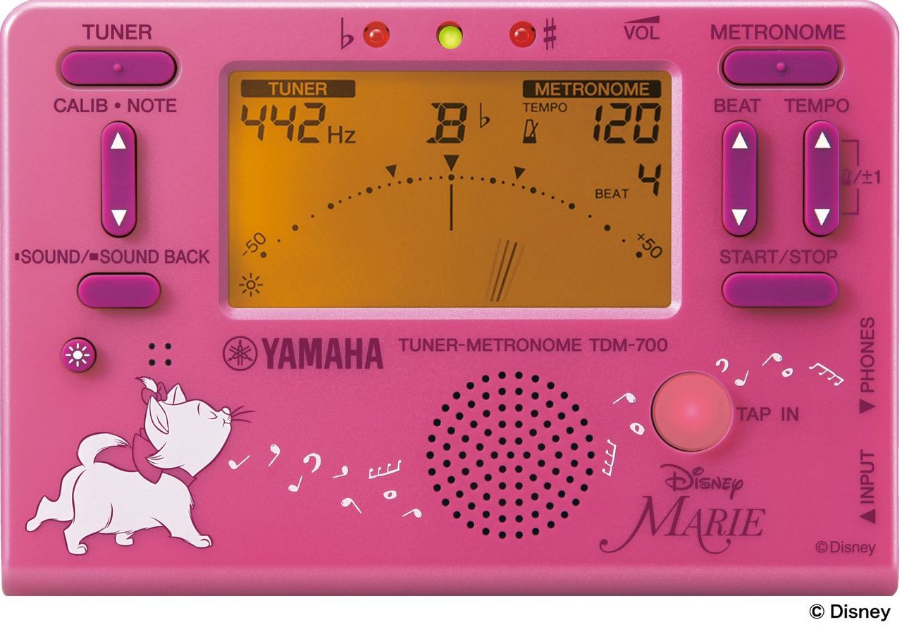 YAMAHA チューナーメトロノーム TDM-700DMRE（新品）【楽器検索
