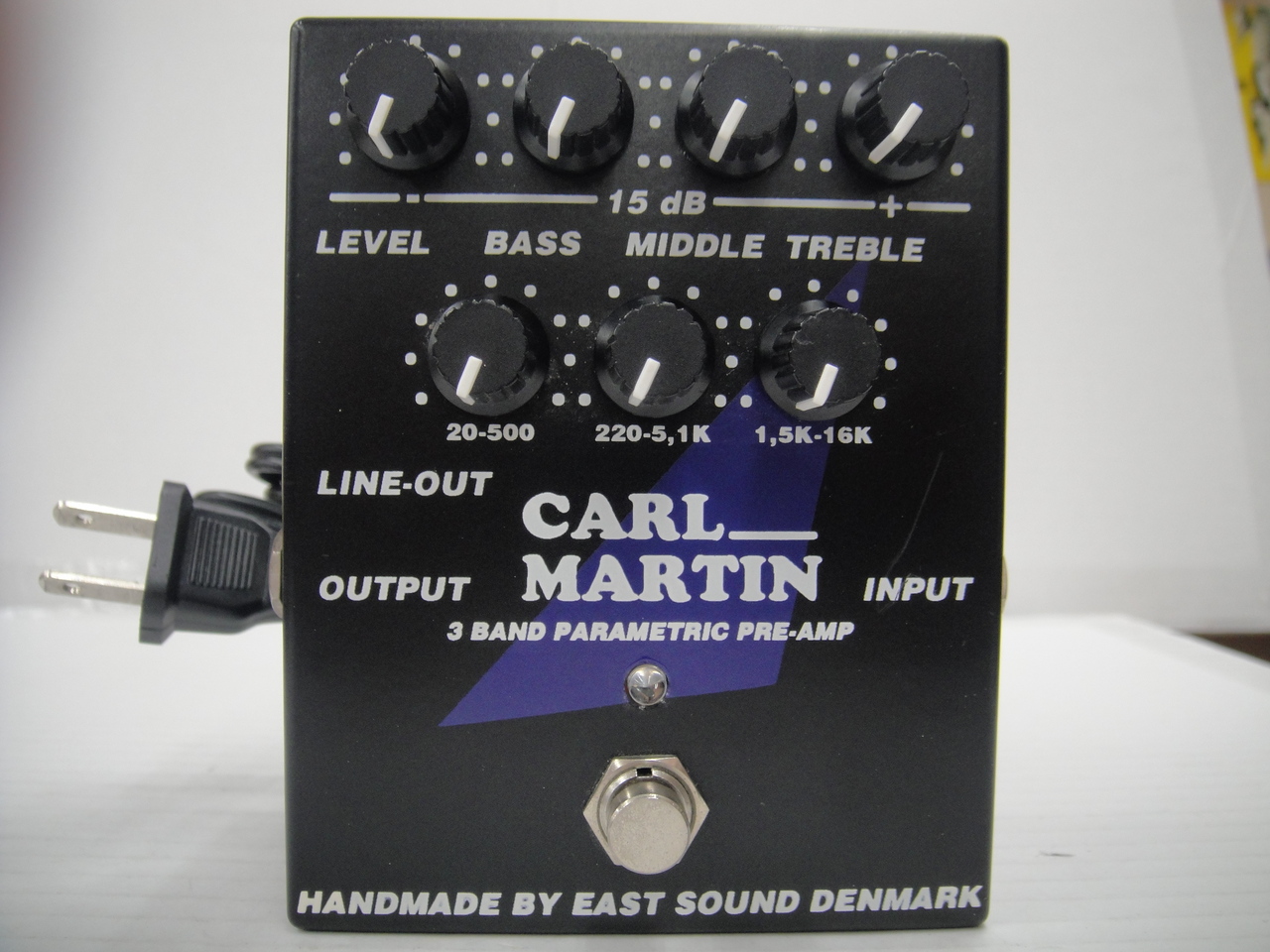 CARL MARTIN 3BAND PARAMETRIC PRE-AMP（中古/送料無料）【楽器検索
