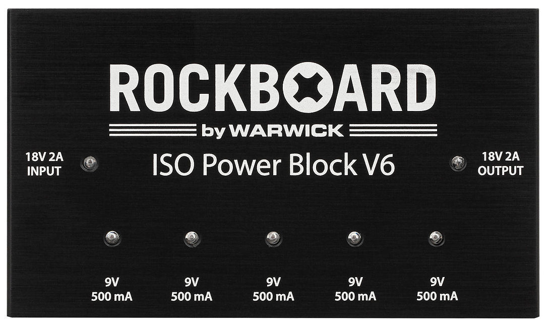 RockBoard ISO Power Block V6 エフェクター用パワーサプライ 【最大5