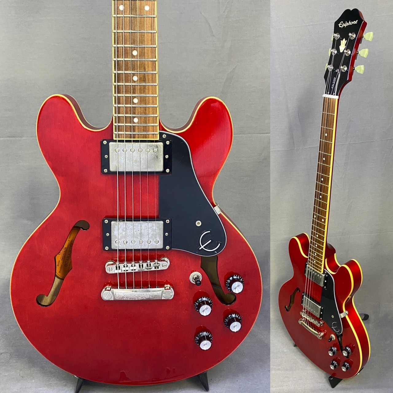 Epiphone ES-339 Cherry 2019年製（中古）【楽器検索デジマート】