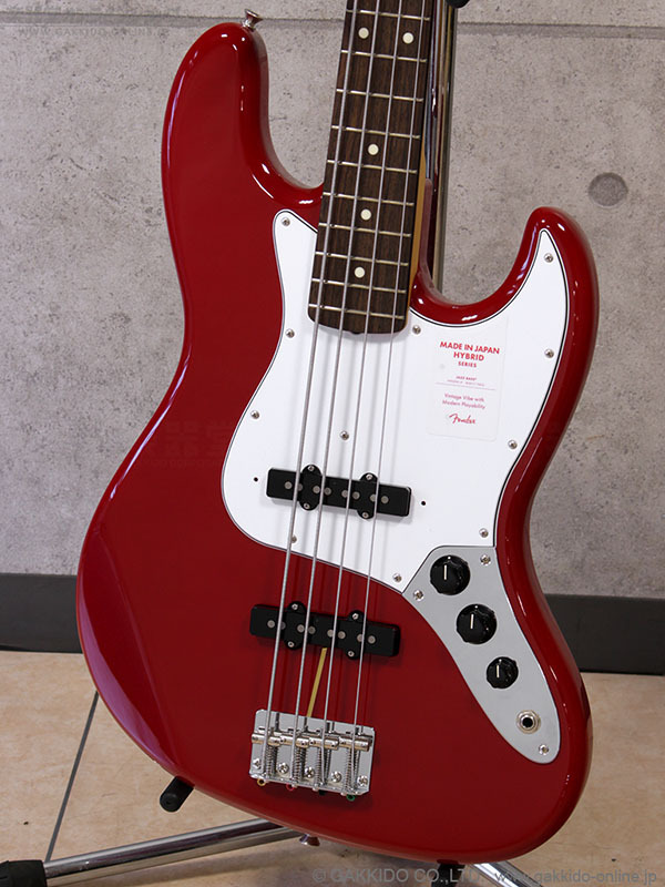 Fender Made in Japan Hybrid '60s Jazz Bass [Torino Red]（新品特価 