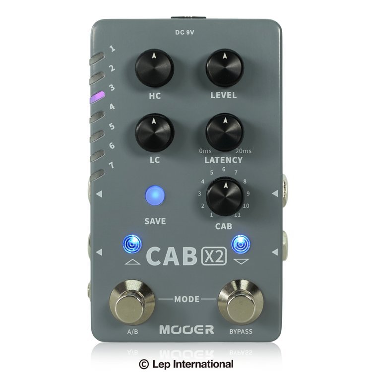 MOOER CAB X2《キャビネットシミュレーター》【WEBショップ限定