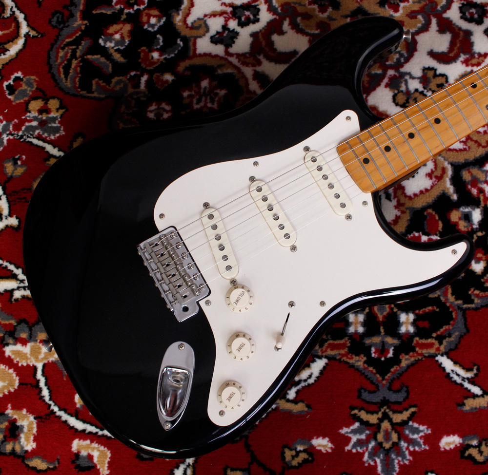 Fender Mexico 50s Stratocaster EXPORT BLK W/G（中古）【楽器検索デジマート】