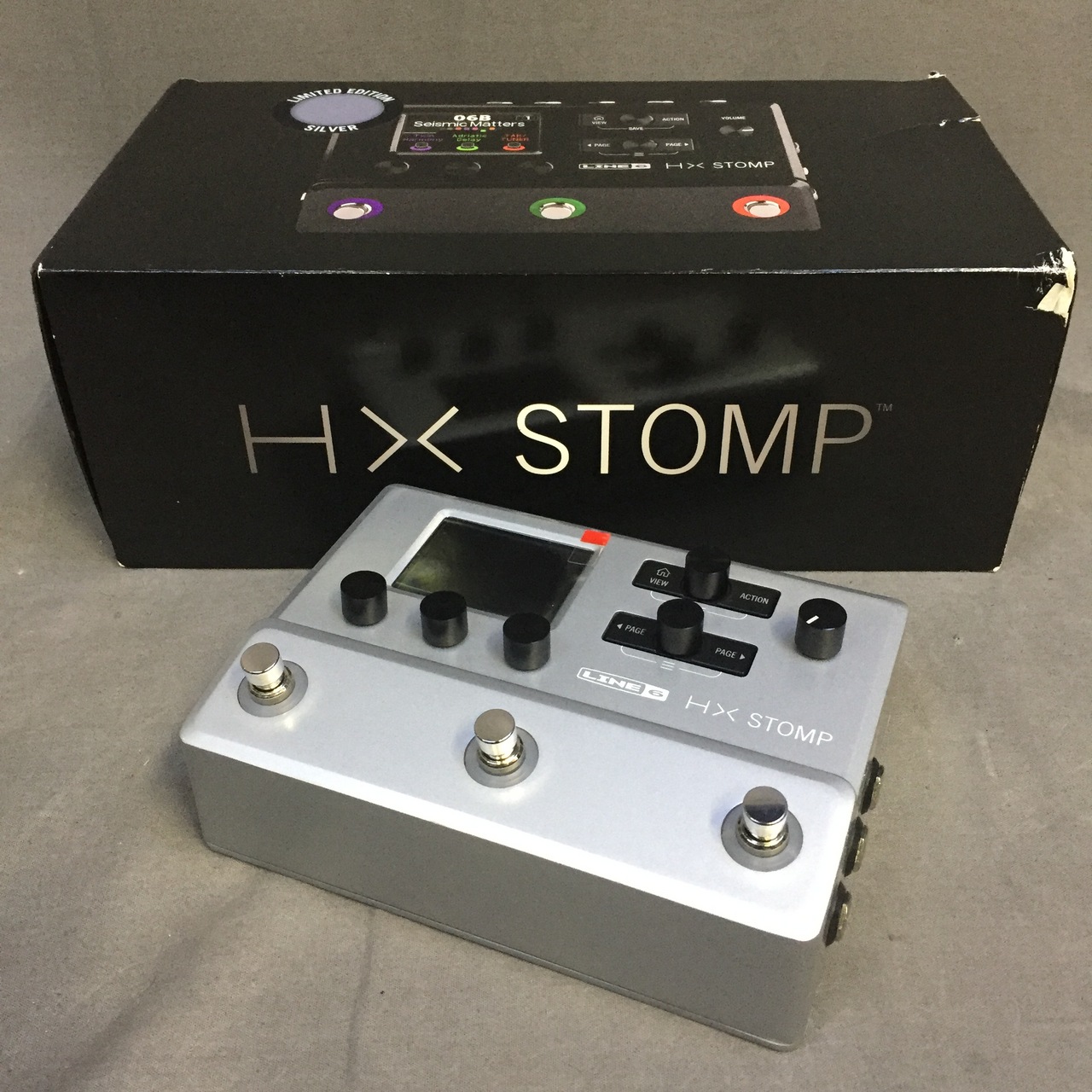 LINE 6 HX Stomp Silver マルチエフェクター（中古）【楽器検索