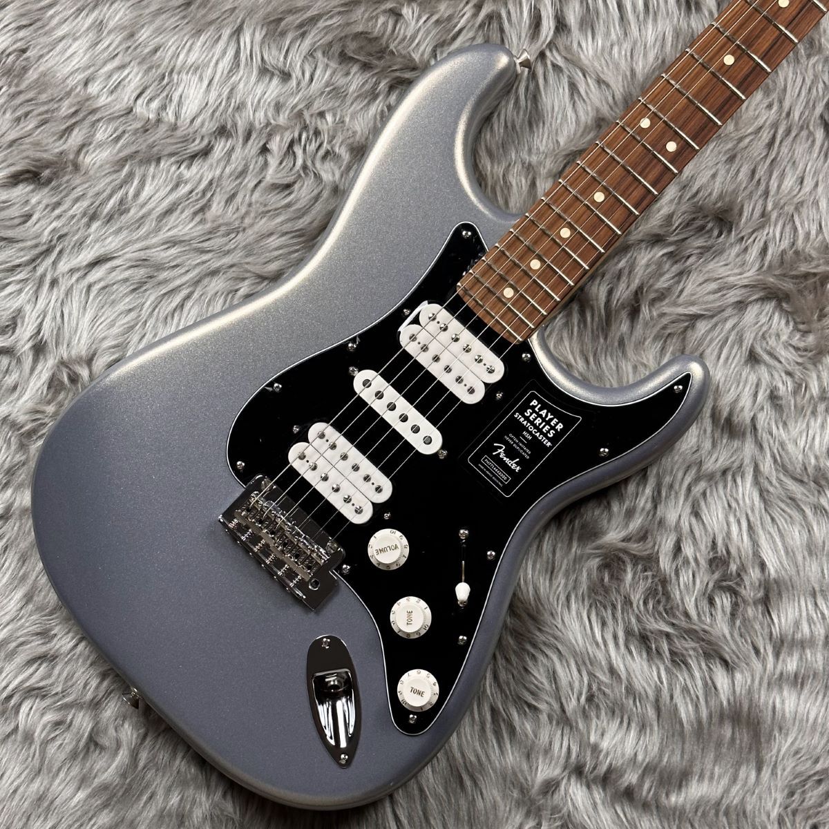 Fender Player Stratocaster HSH Pau Ferro Fingerboard Silver