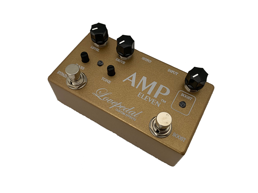 Lovepedal AMP ELEVEN GOLD《オーバードライブ/ブースター》【限定