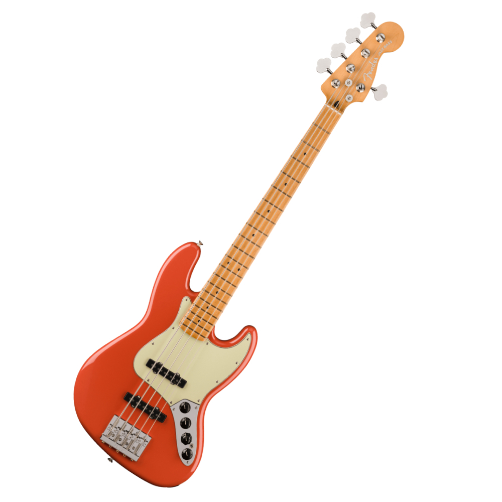 Fender フェンダー Player Plus Jazz Bass V MN Fiesta Red エレキ ...