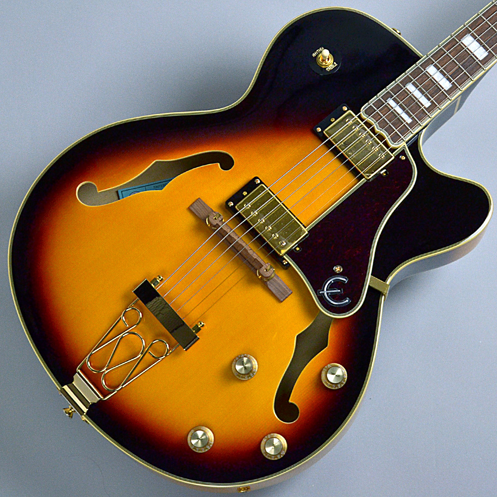 Epiphone Joe Pass Emperor II PRO Vintage Sunburst エレキギター