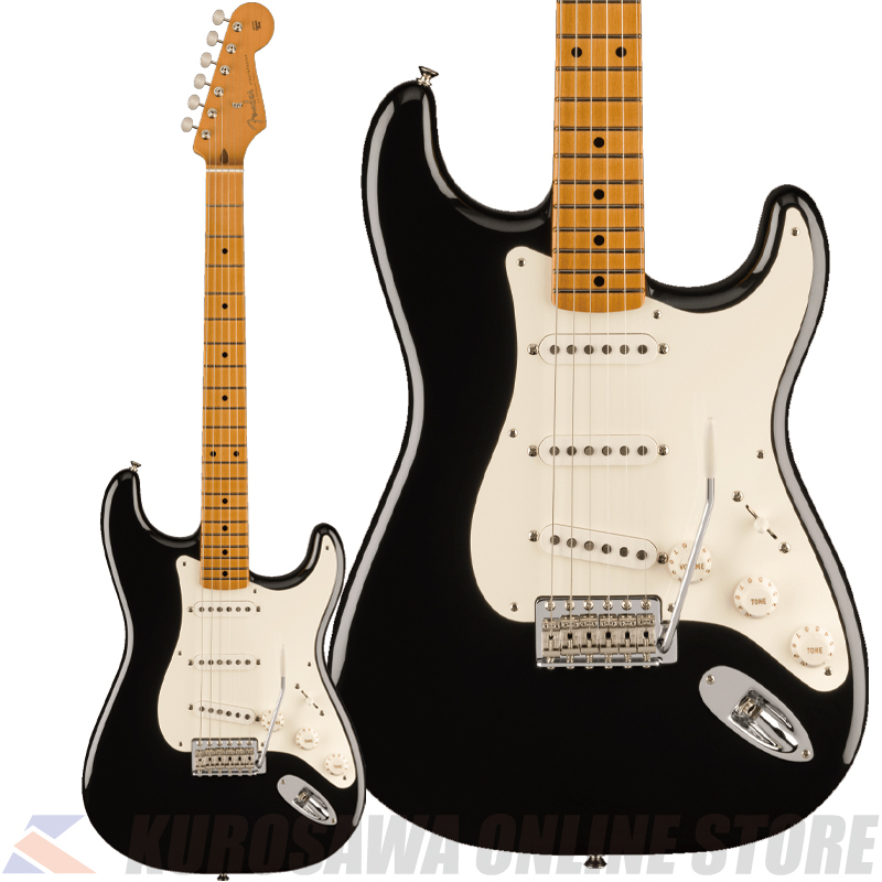 Fender Vintera II 50s Stratocaster, Maple, Black 【高性能ケーブル