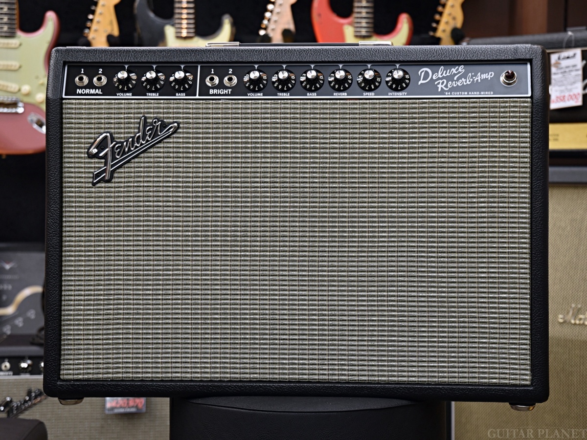 Fender Custom Shop Hand Wired 64 Custom Deluxe Reverb -Black