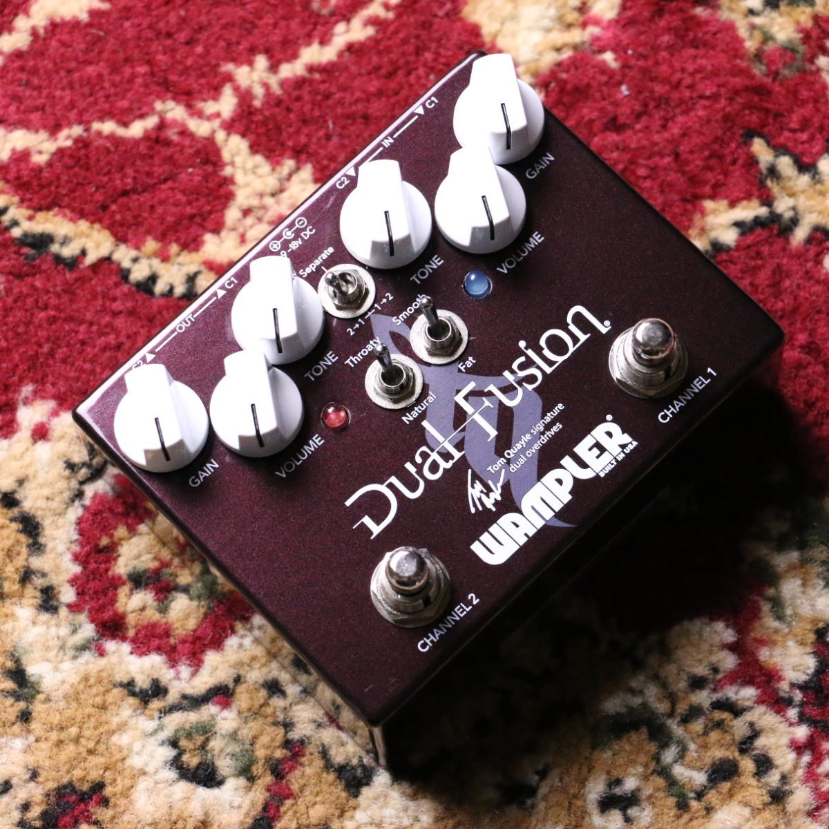 Wampler Pedals Dual Fusion【Tom Quayle シグネイチャーペダル